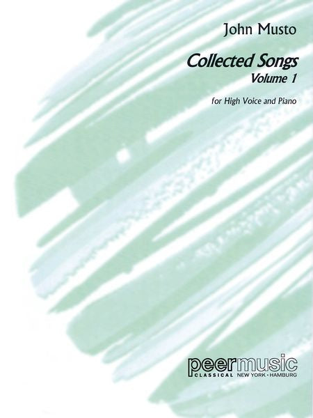 Musto: Collected Songs - Volume 1