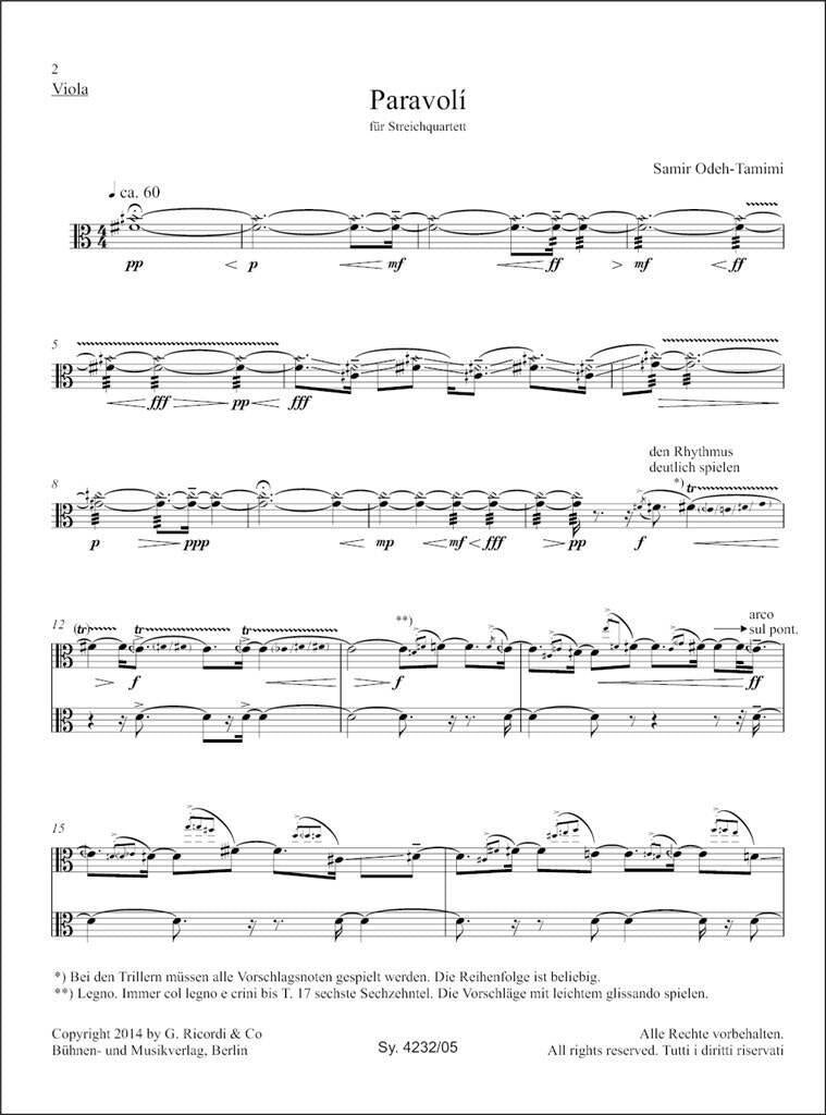 Odeh-Tamimi: Paravolí