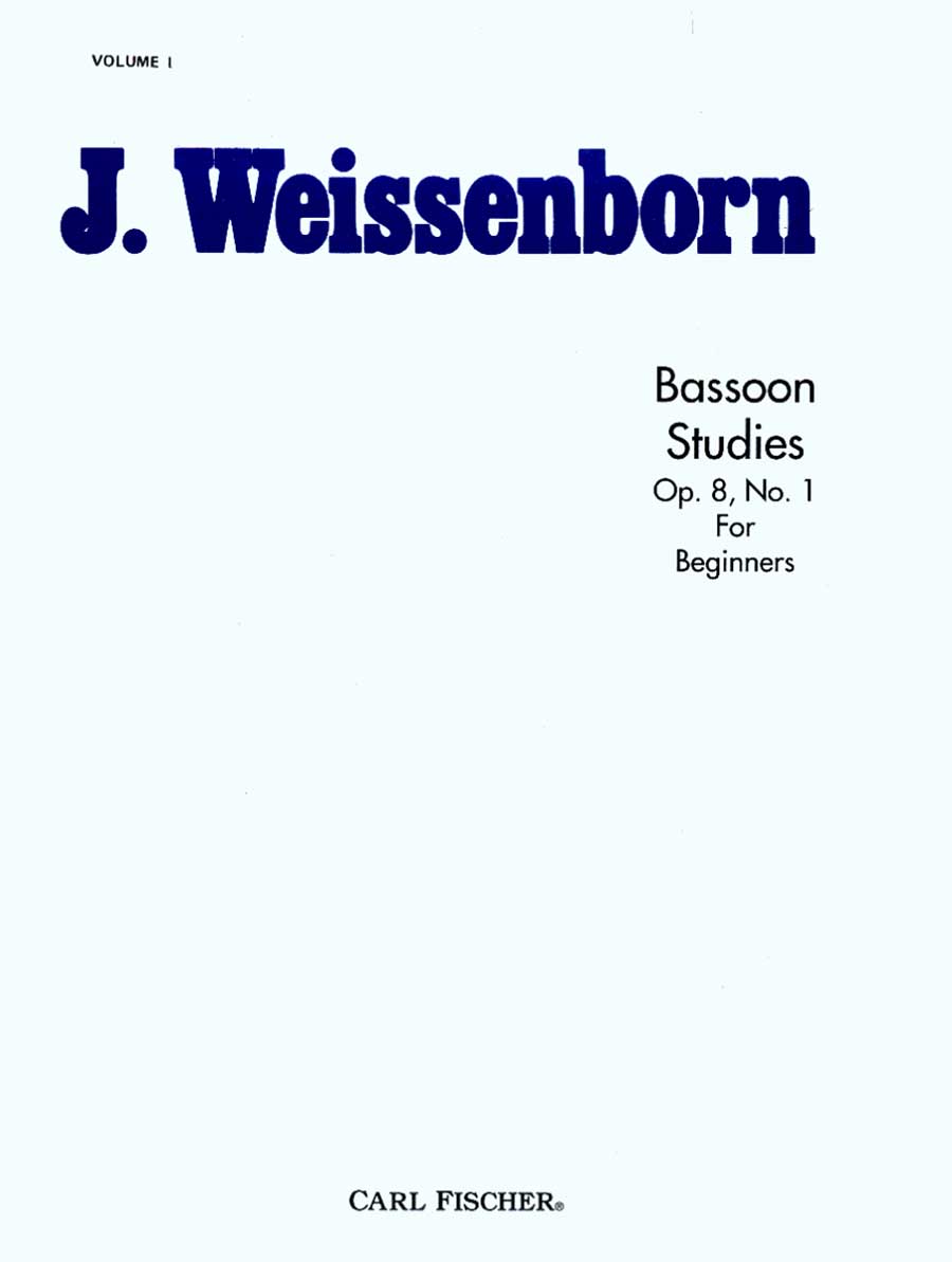 Weissenborn: Bassoon Studies, Op. 8 - Volume 1
