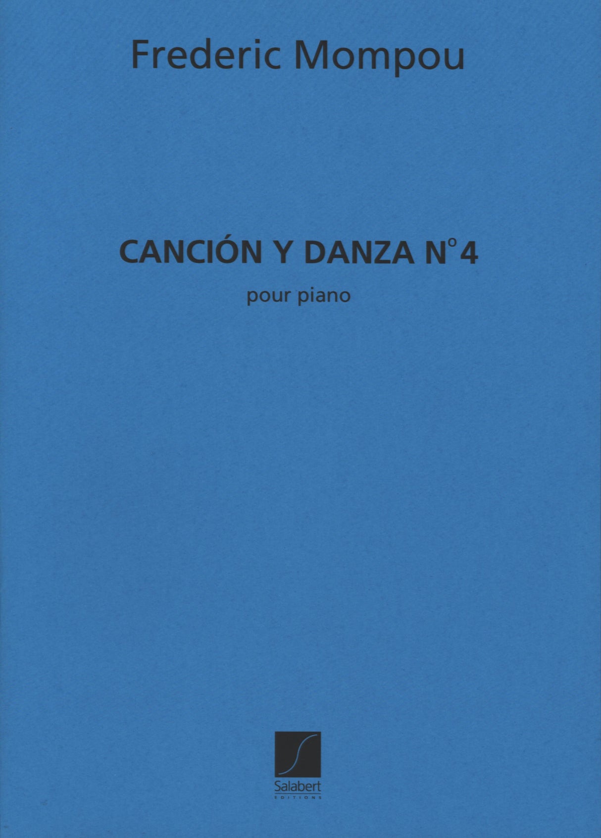 Mompou: Canción y danza No. 4