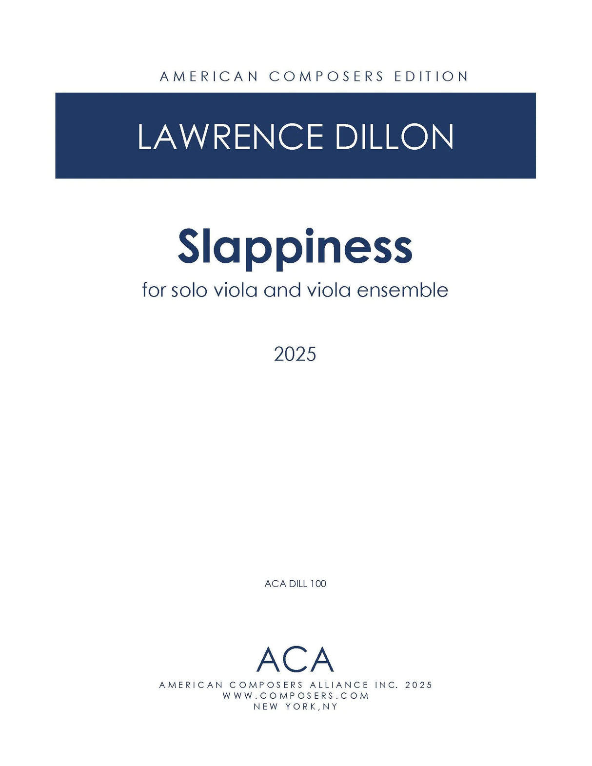 Dillon: Slappiness