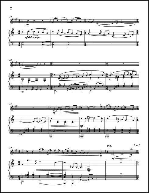 Armer: Romantic Duo (arr. for alto sax & piano)