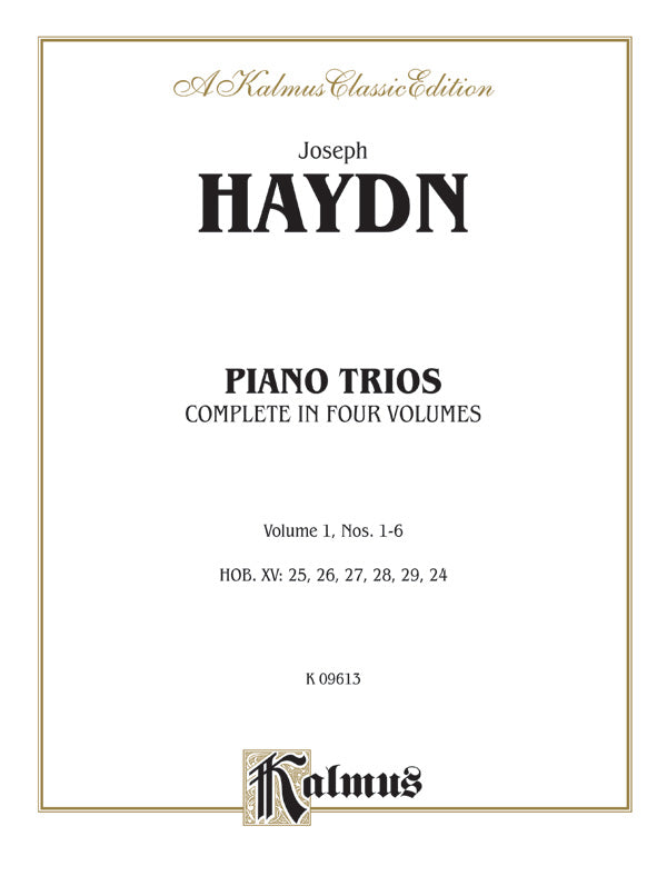 Haydn: Piano Trios - Volume I (Hob. XV: 25, 26, 27, 28, 29, 24)