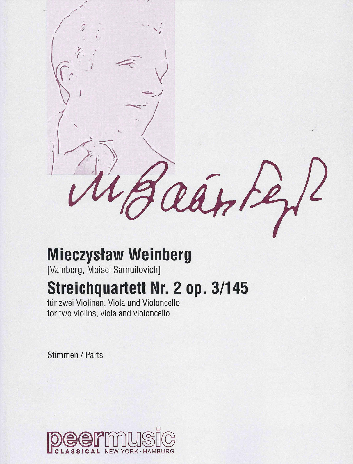 Weinberg: String Quartet No. 2, Op. 3