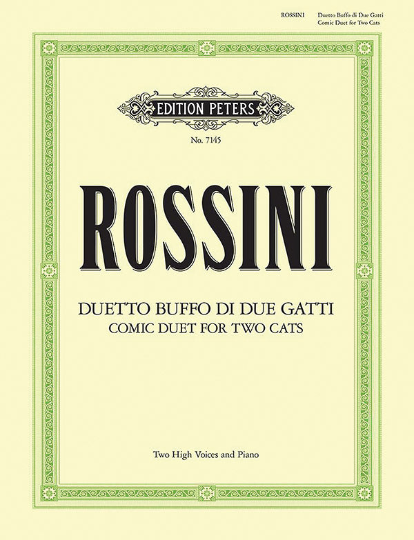 Rossini: Duetto buffo di due gatti