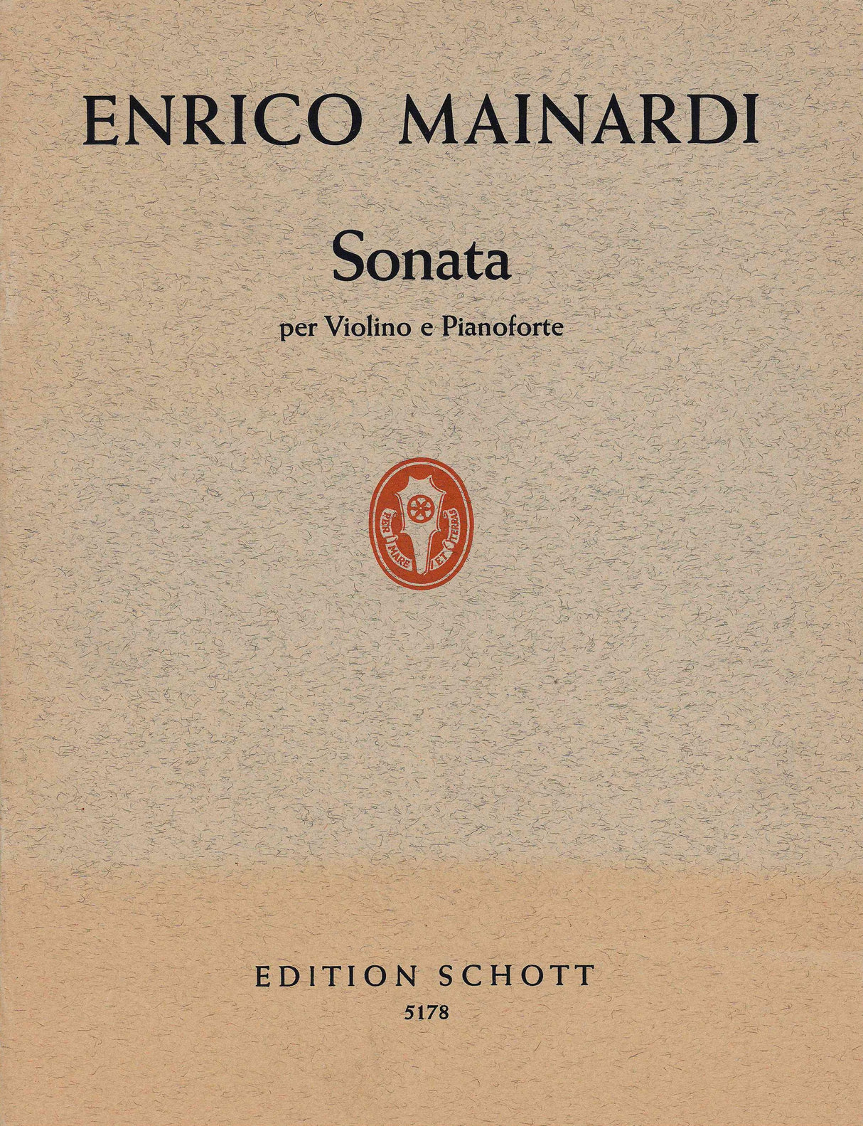 Mainardi: Violin Sonata