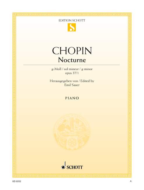 Chopin: Nocturne in G Minor, Op. 37, No. 1