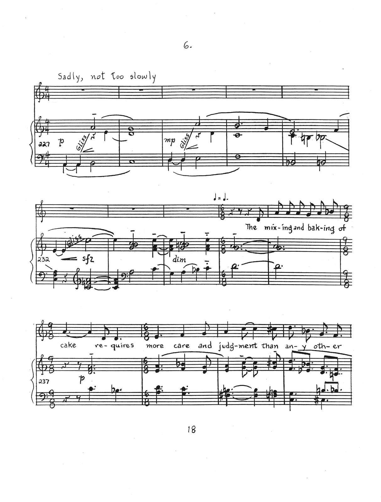 Borroff: Food and Gladness