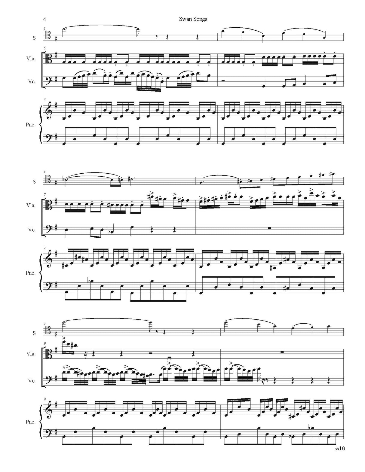 Flaherty: Swan Songs