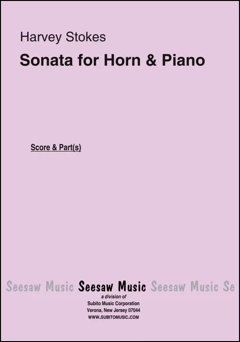 Stokes: Horn Sonata