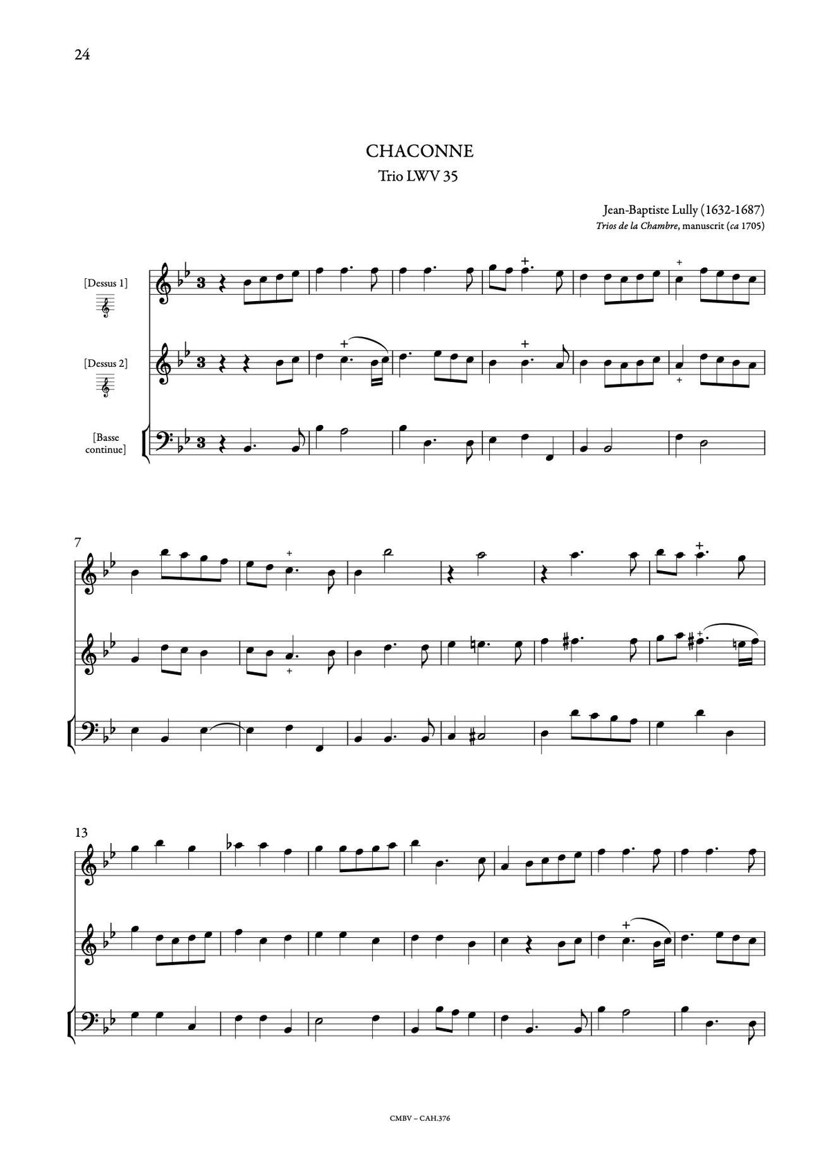 Anthology of French Baroque Music - Oboe - Volume 2