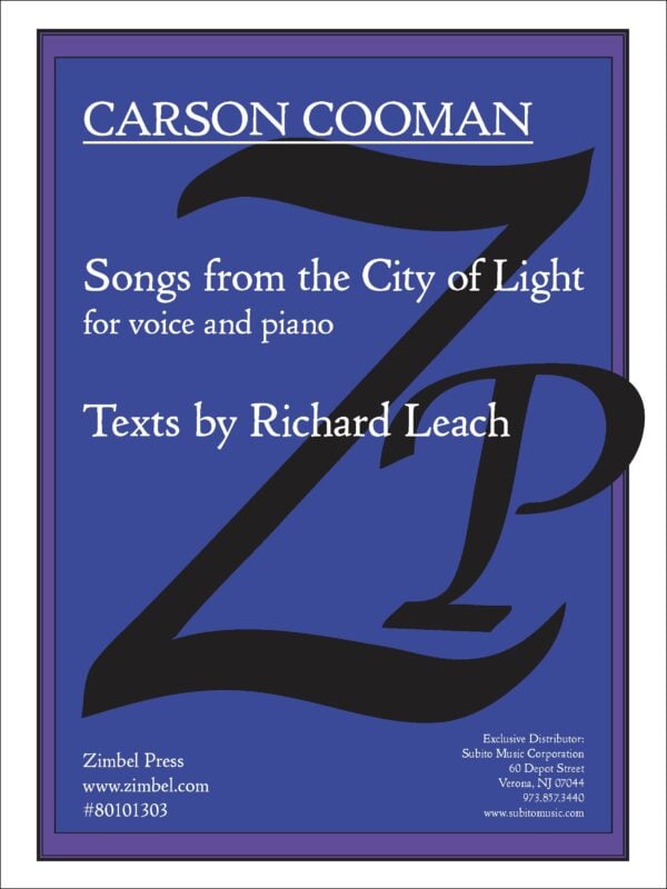 Cooman: Songs from the City of Light