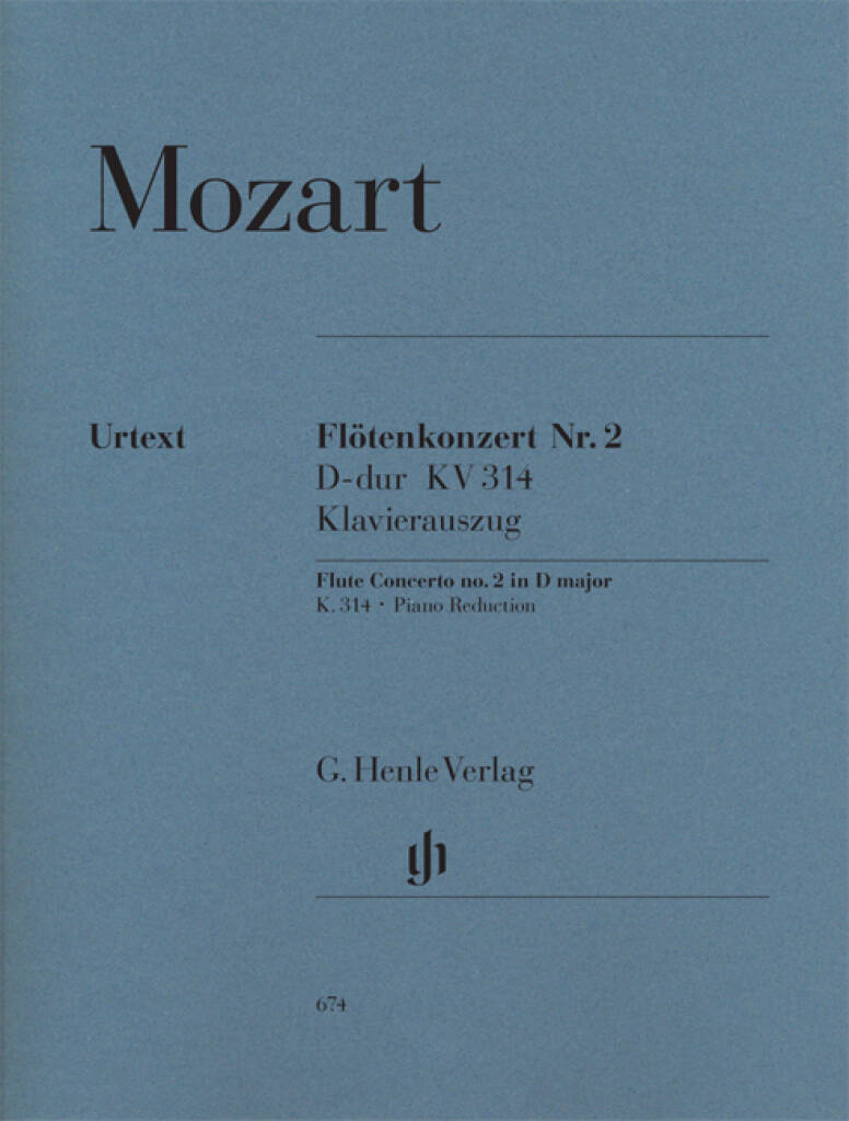 Mozart: Flute Concerto No. 2 in D Major, K. 314 (285d)