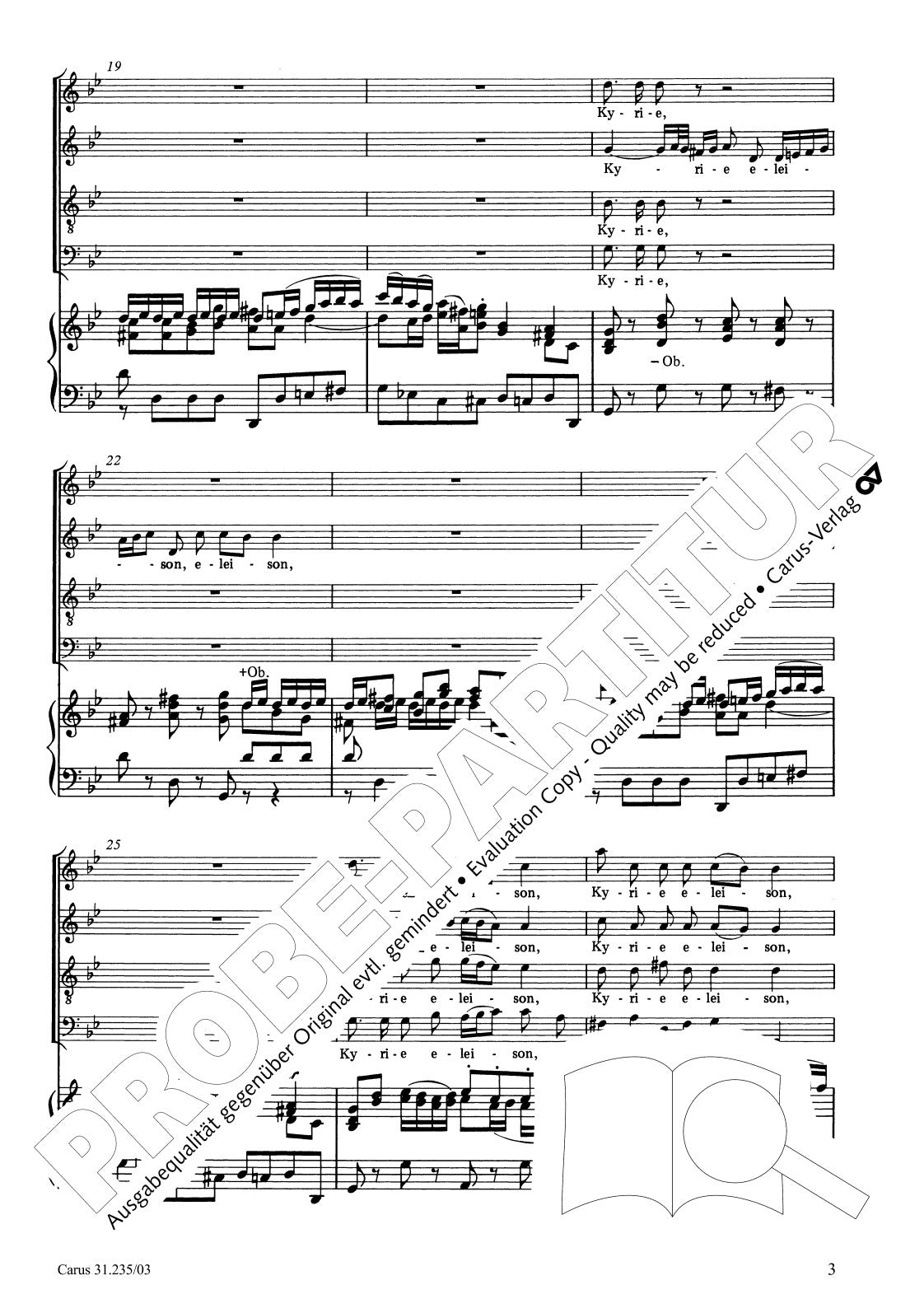 Bach: Mass in G Minor, BWV 235