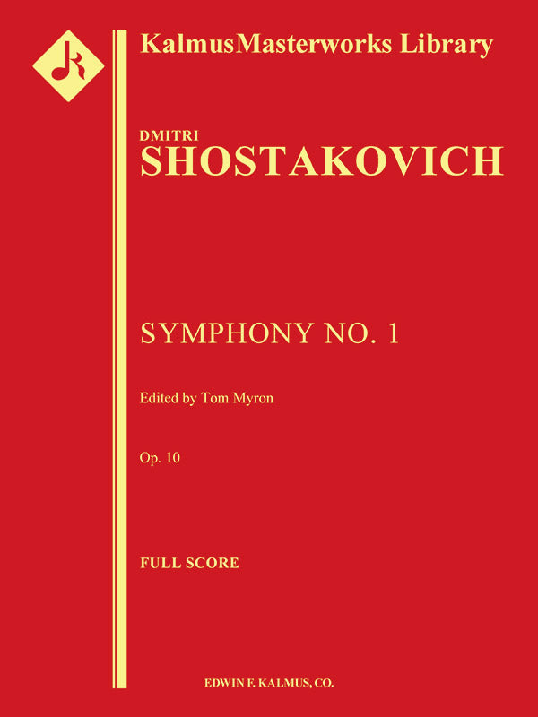 Shostakovich: Symphony No. 1, Op. 10