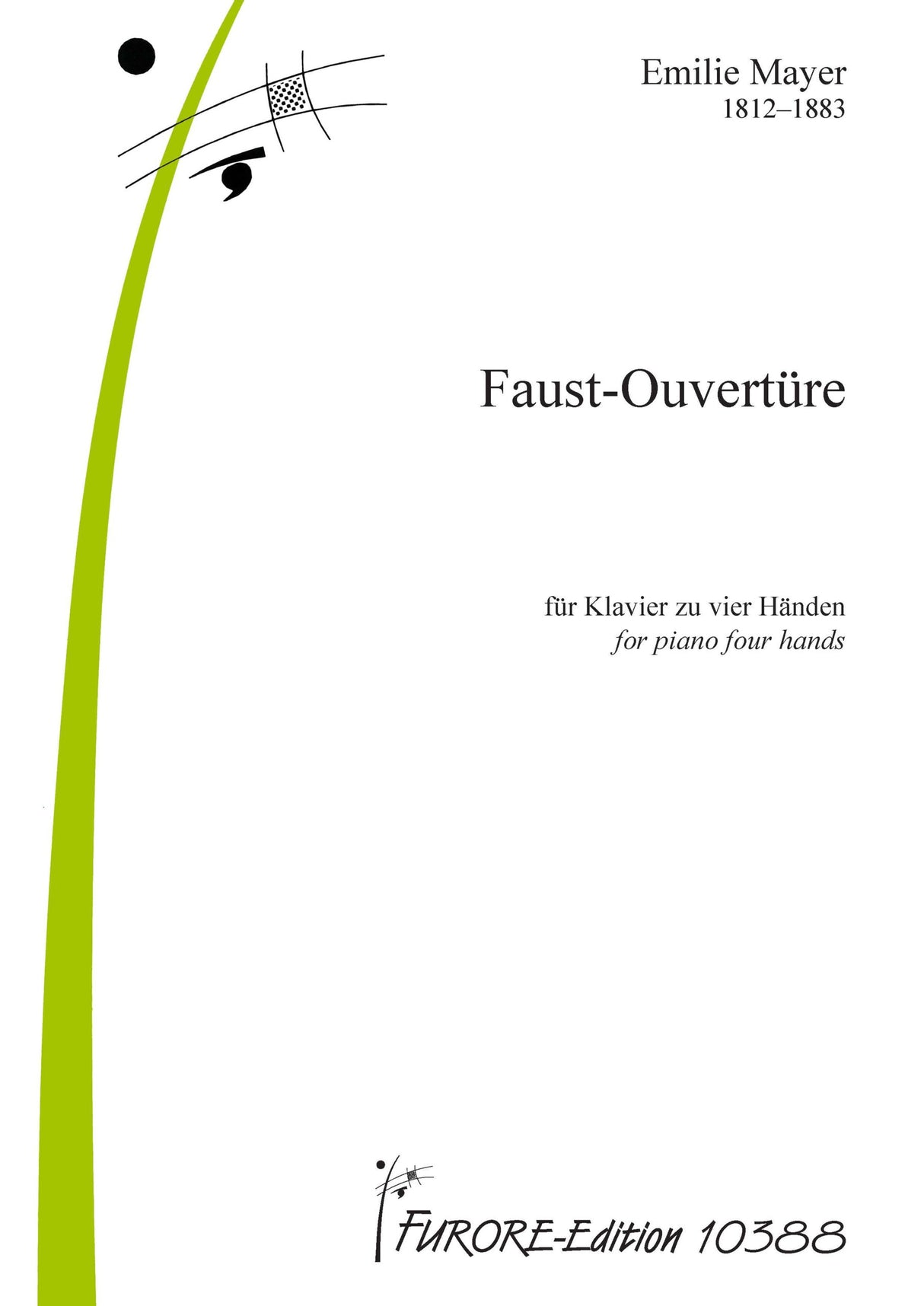 E. Mayer: Faust Overture, Op. 46 (arr. for piano 4-hands)