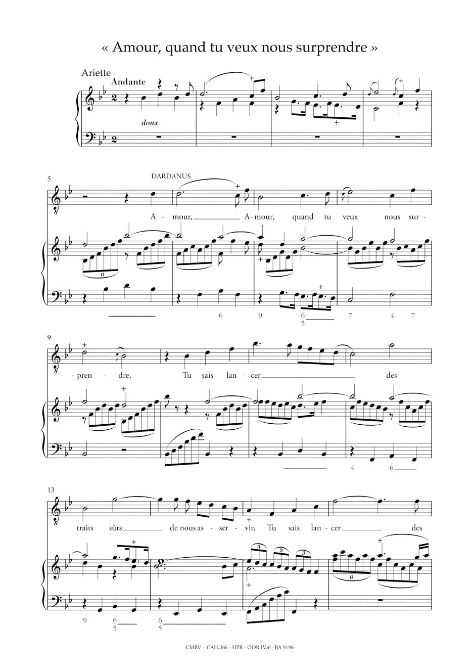 Rameau: Operatic Arias for Tenor - Volume 1