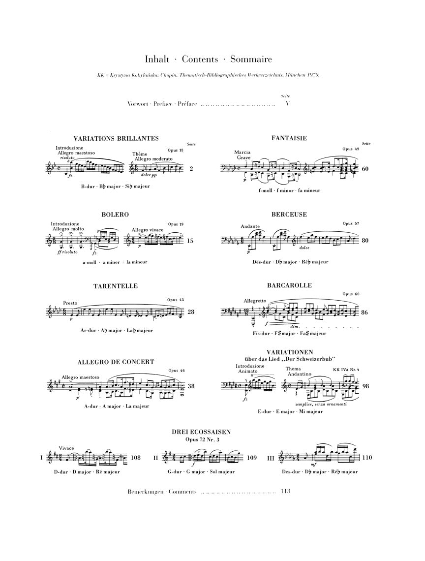 Chopin: Piano Pieces