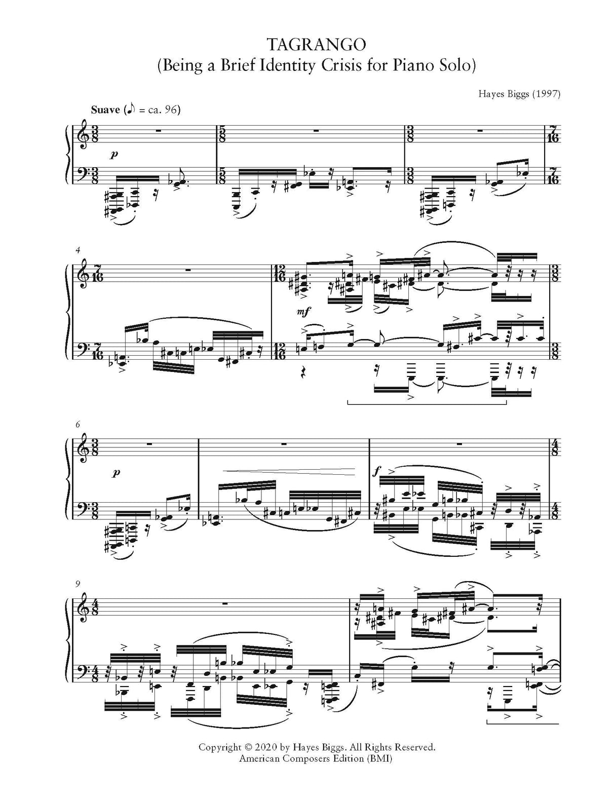 H. Biggs: Tagrango