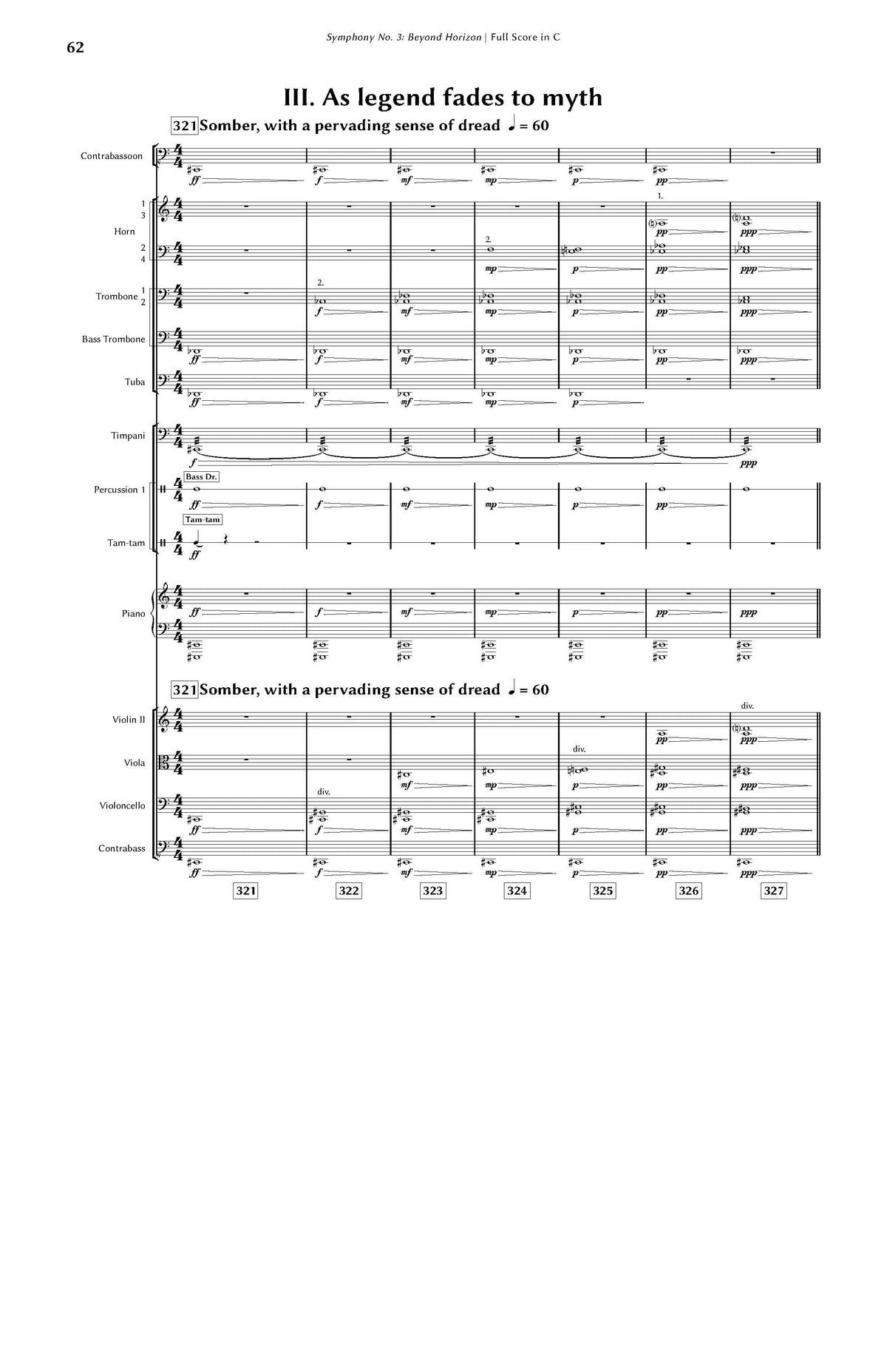 Stafylakis: Symphony No. 3 ("Beyond Horizon")