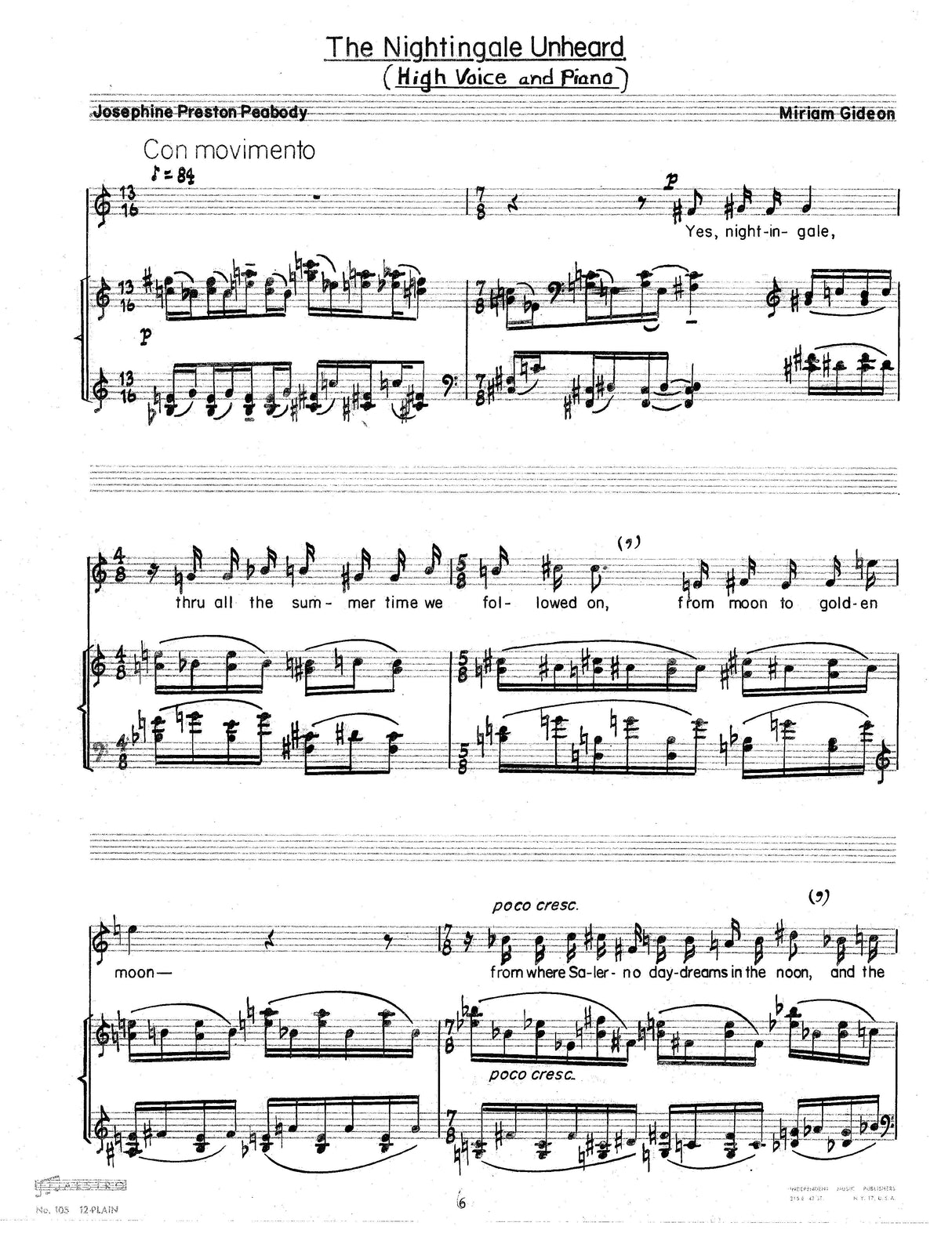 Gideon: Songs of Voyage