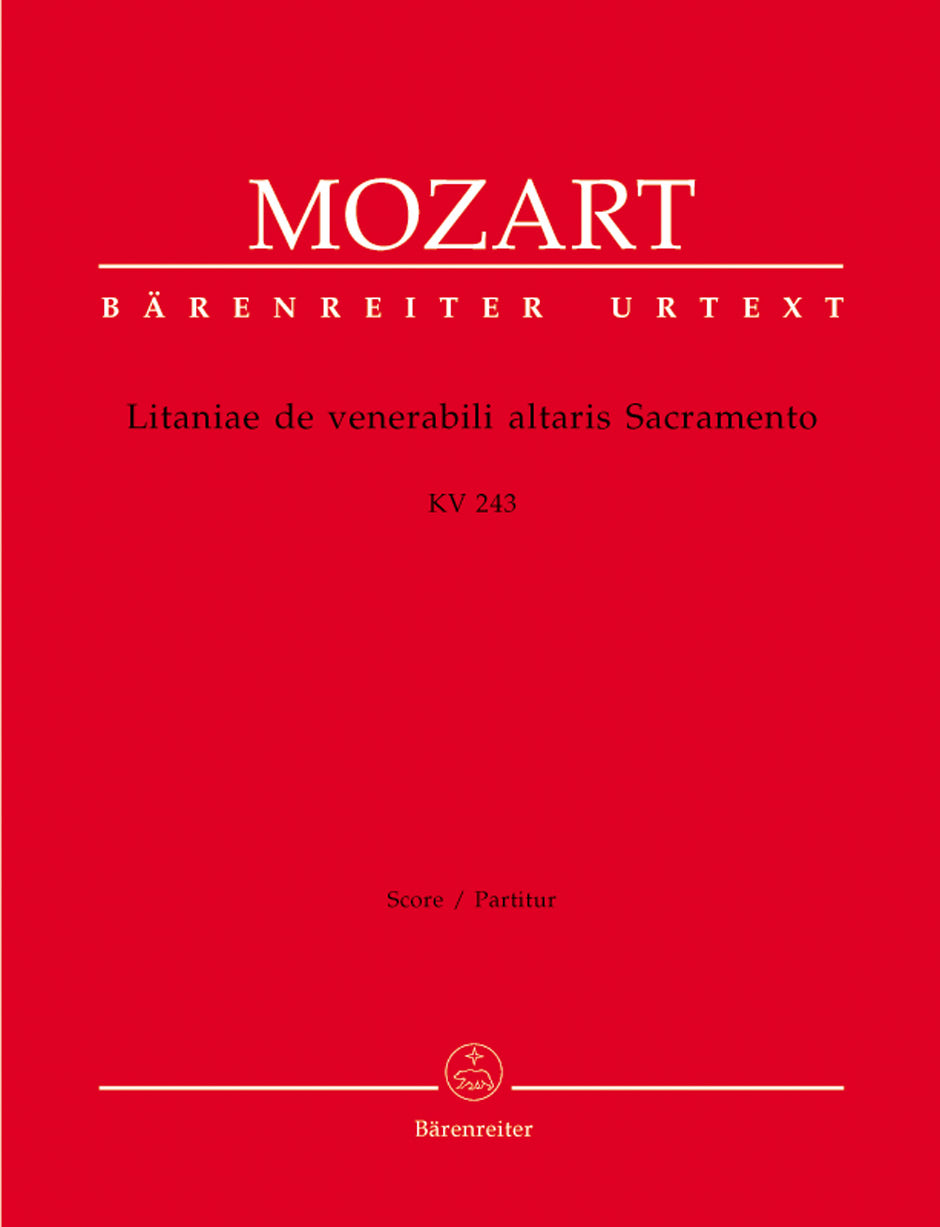 Mozart: Litaniae de venerabili altaris Sacramento in E-flat Major, K. 243
