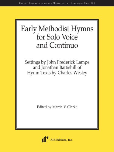 Early Methodist Hymns for Solo Voice and continuo