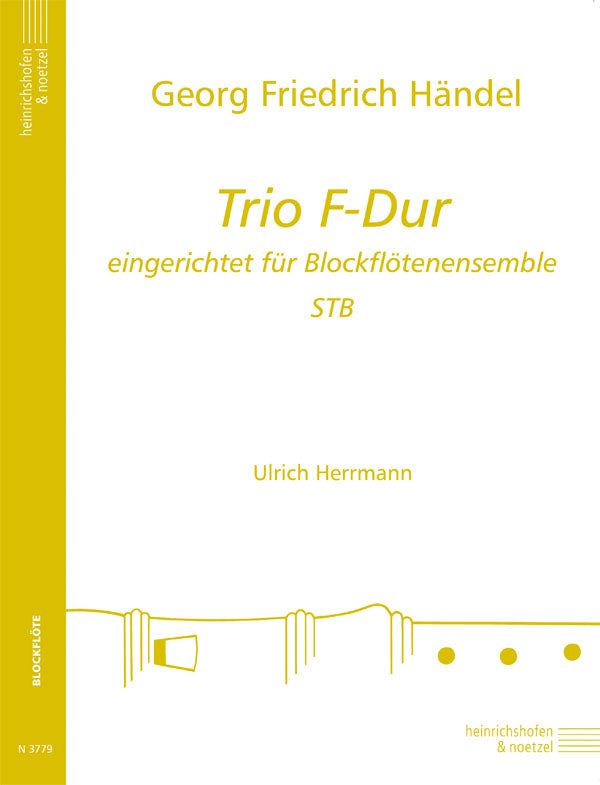 Handel: Trio in F Major (arr. for STB recorders)