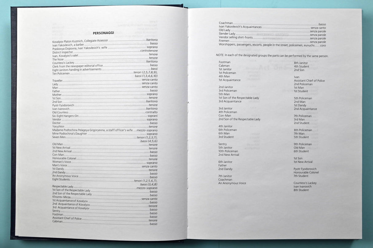 Shostakovich: The Nose, Op. 15