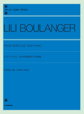 L. Boulanger: 3 Morceaux