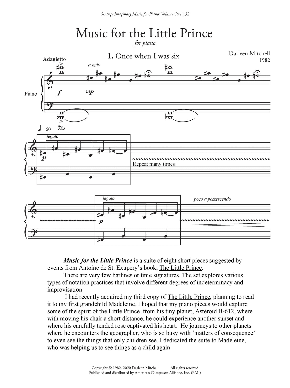 The Strange Imaginary Piano - Volume 1