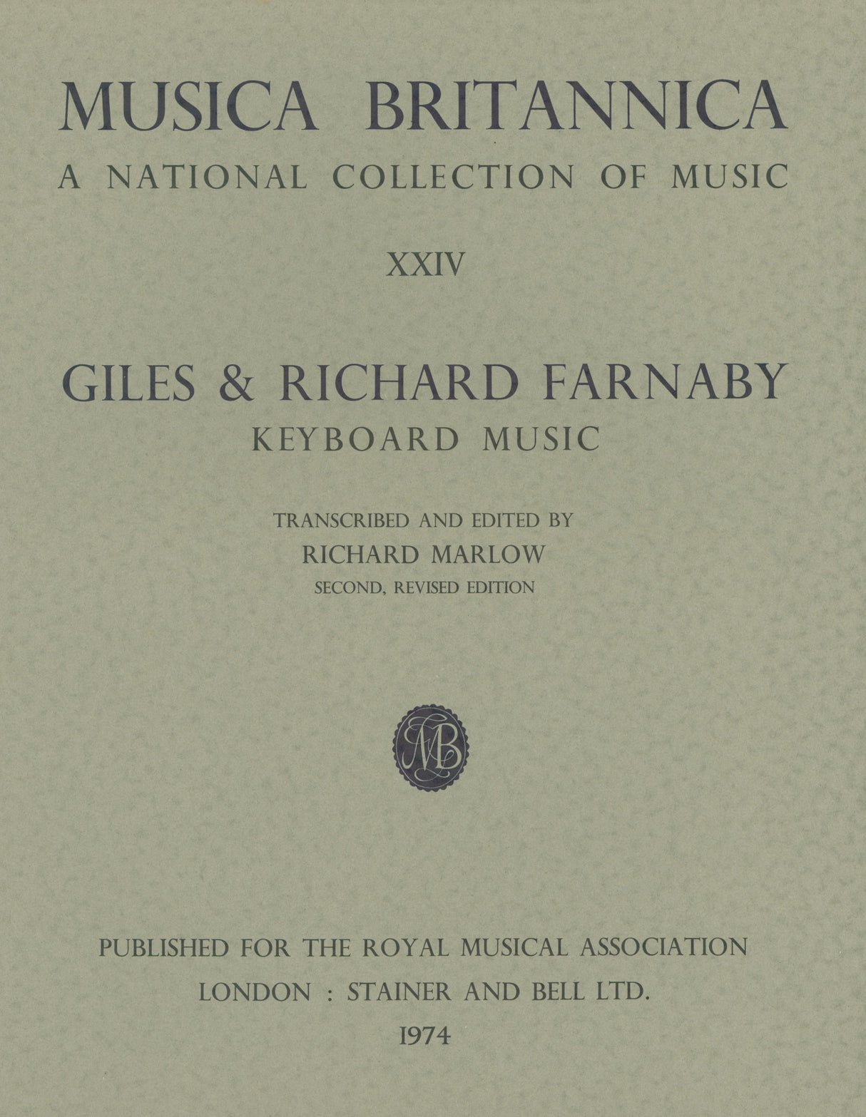 Farnaby: Keyboard Music