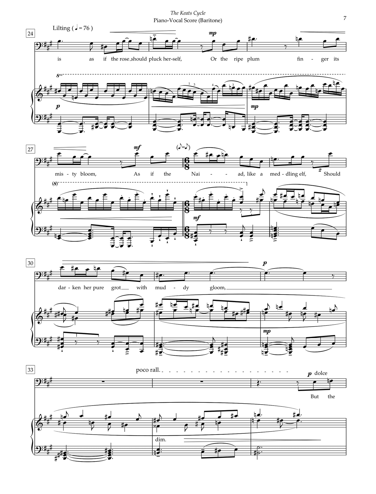 Stafylakis: The Keats Cycle