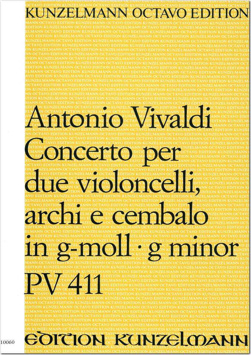 Vivaldi: Concerto for 2 Cellos in G Minor, RV 531