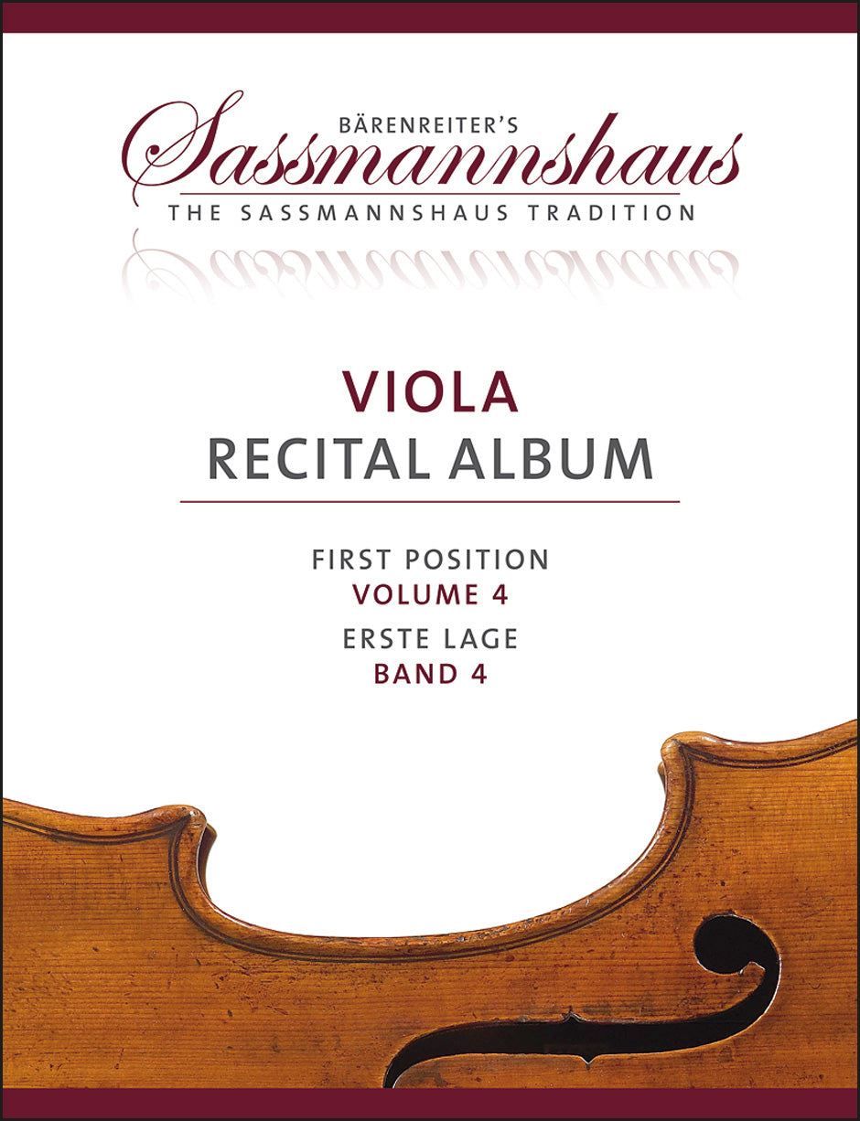 Viola Recital Album - Volume 4