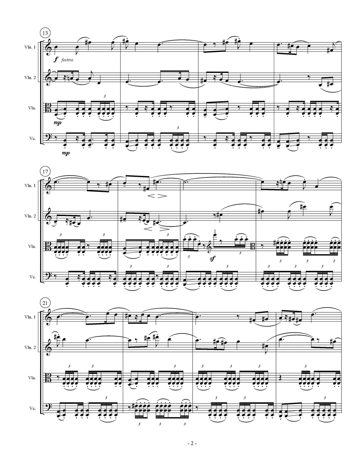 Dillon: String Quartet No. 4