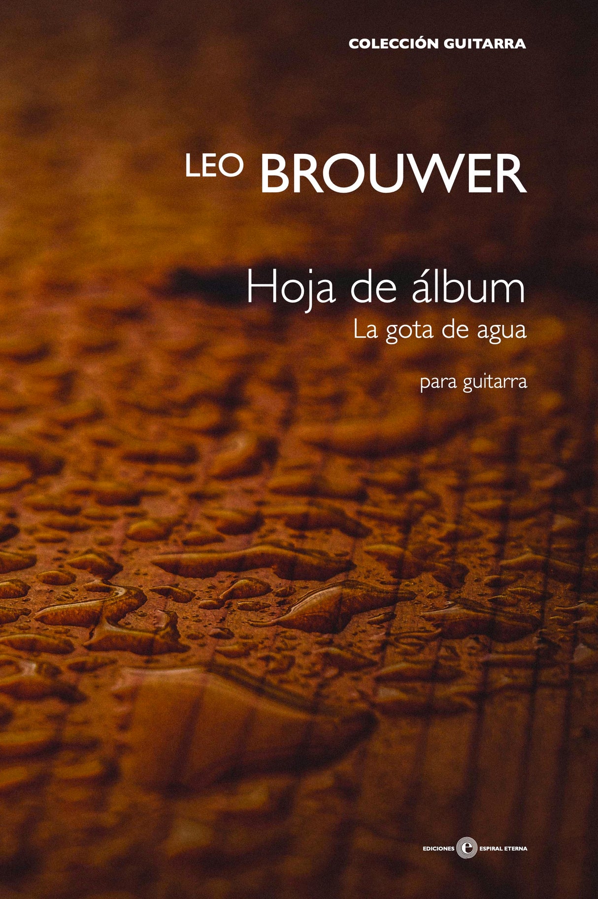 Brouwer: Hoja de álbum