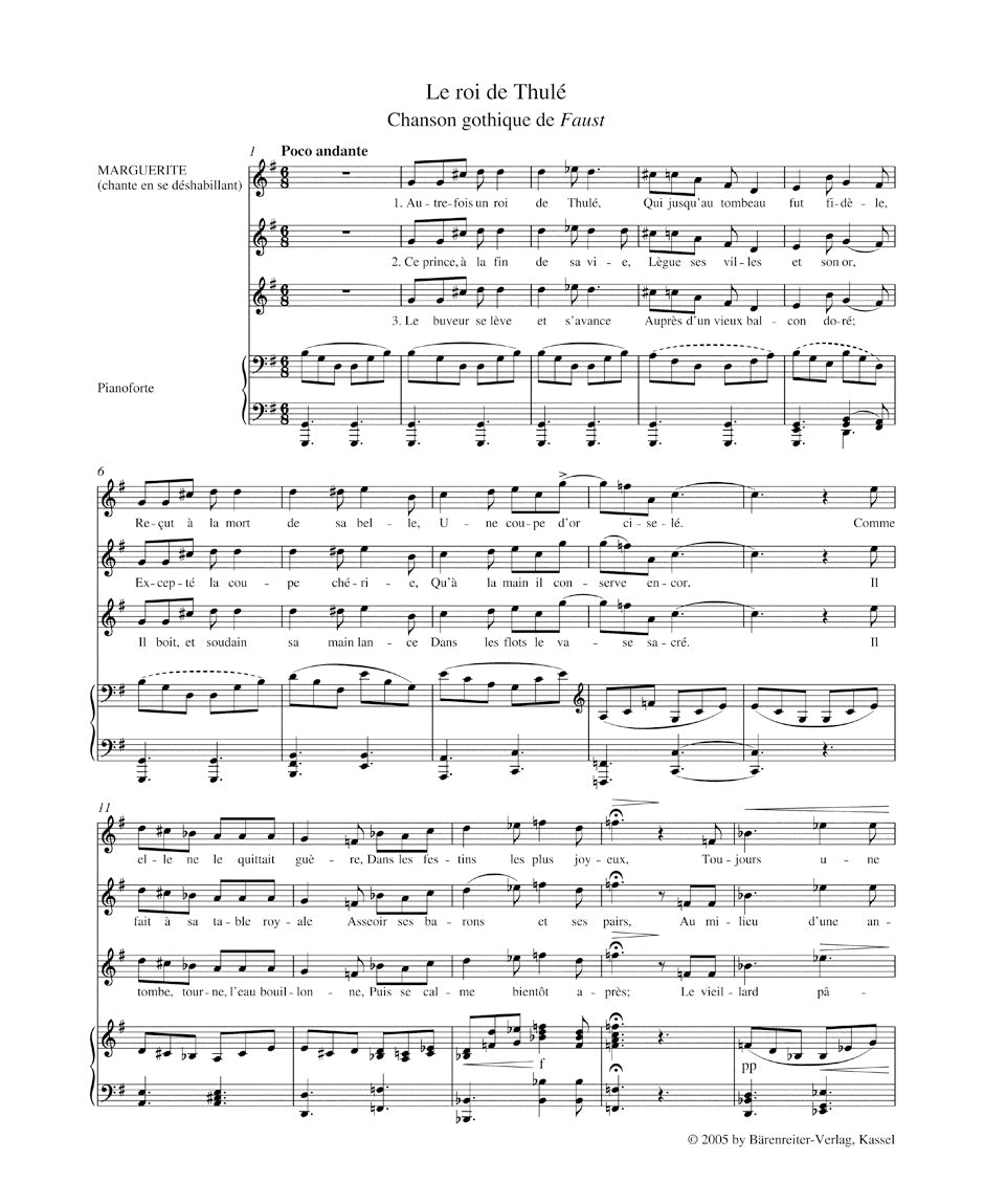 Berlioz: Mélodies (Songs) for High Voice and Piano - Volume 1