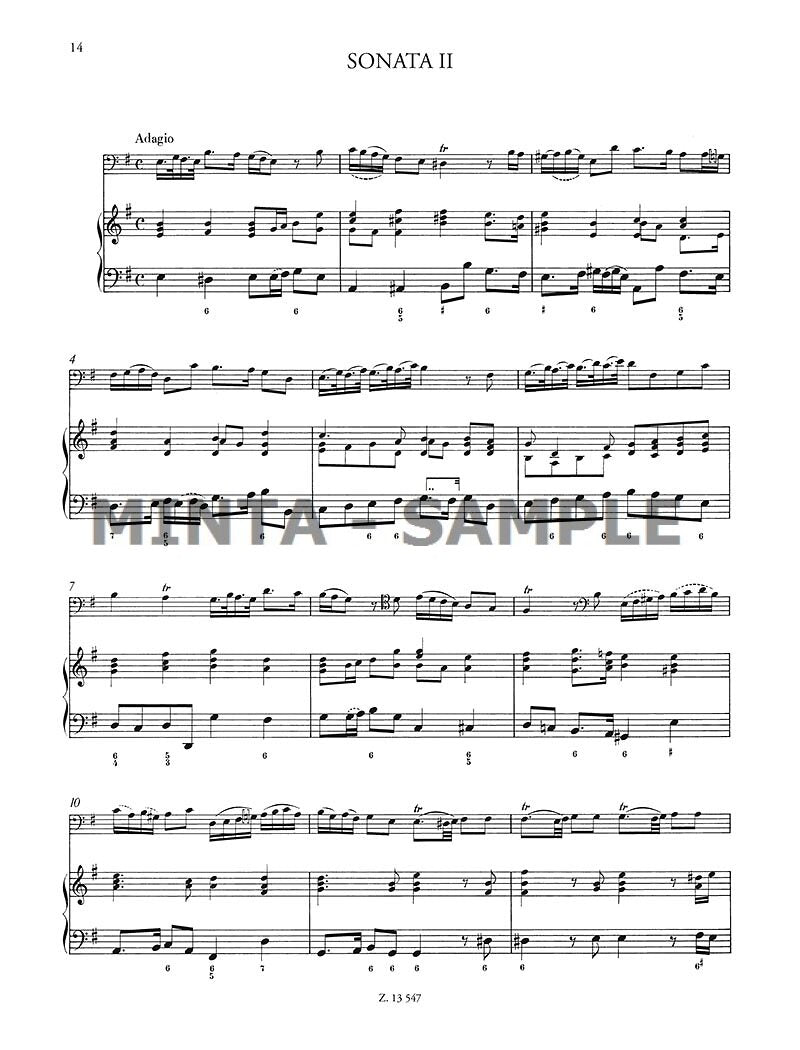 B. Marcello: 6 Cello Sonatas