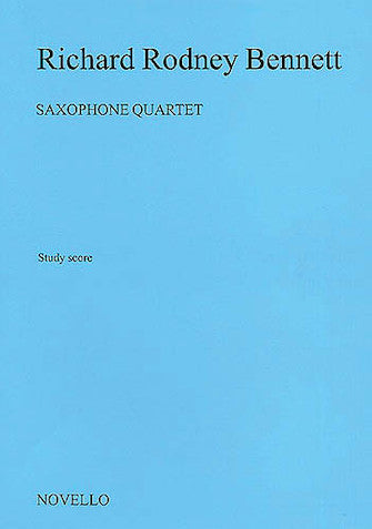 Bennett: Saxophone Quartet