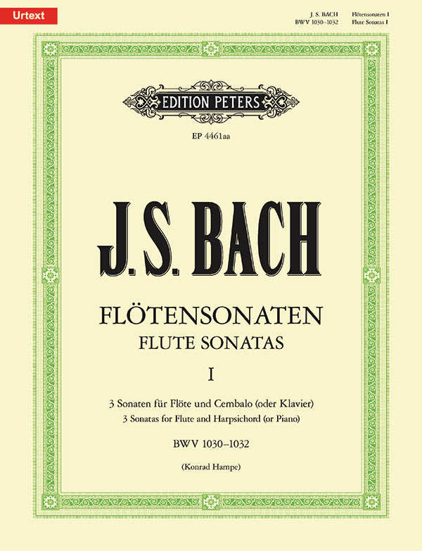 Bach: Flute Sonatas - Volume 1 (BWV 1030-1032)