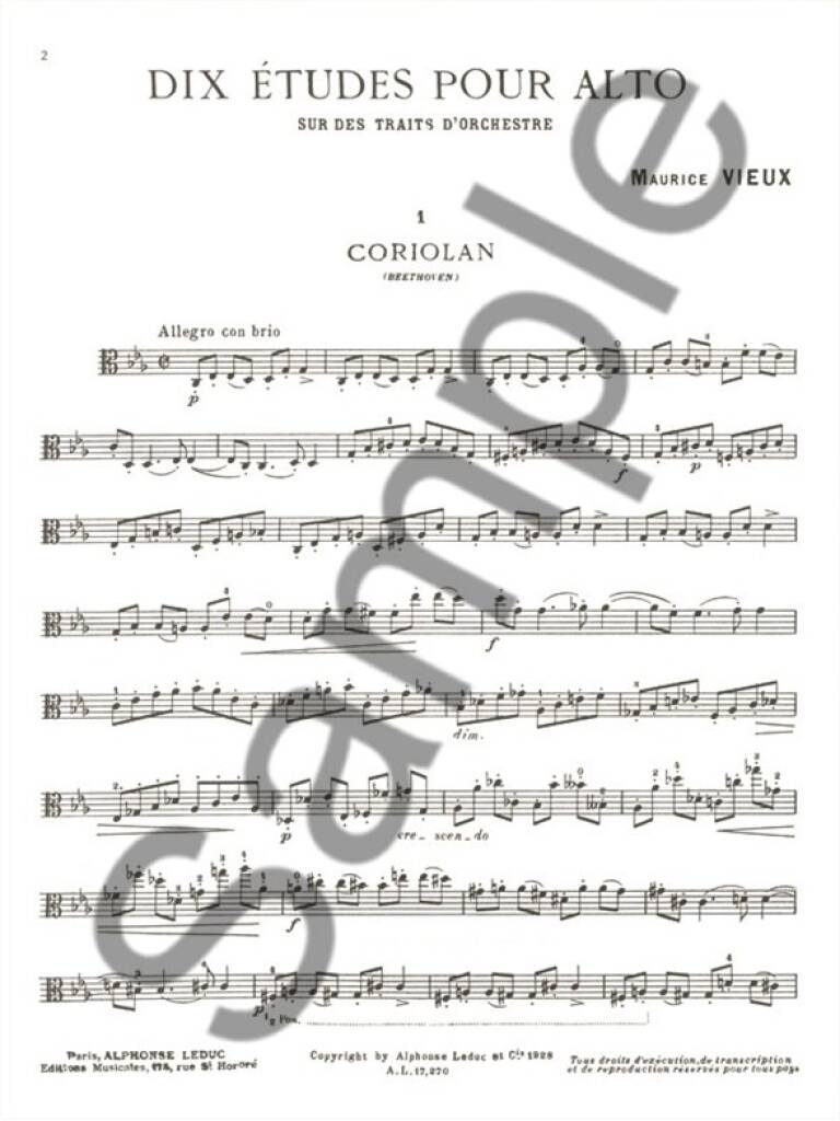 Vieux: 10 études nouvelles