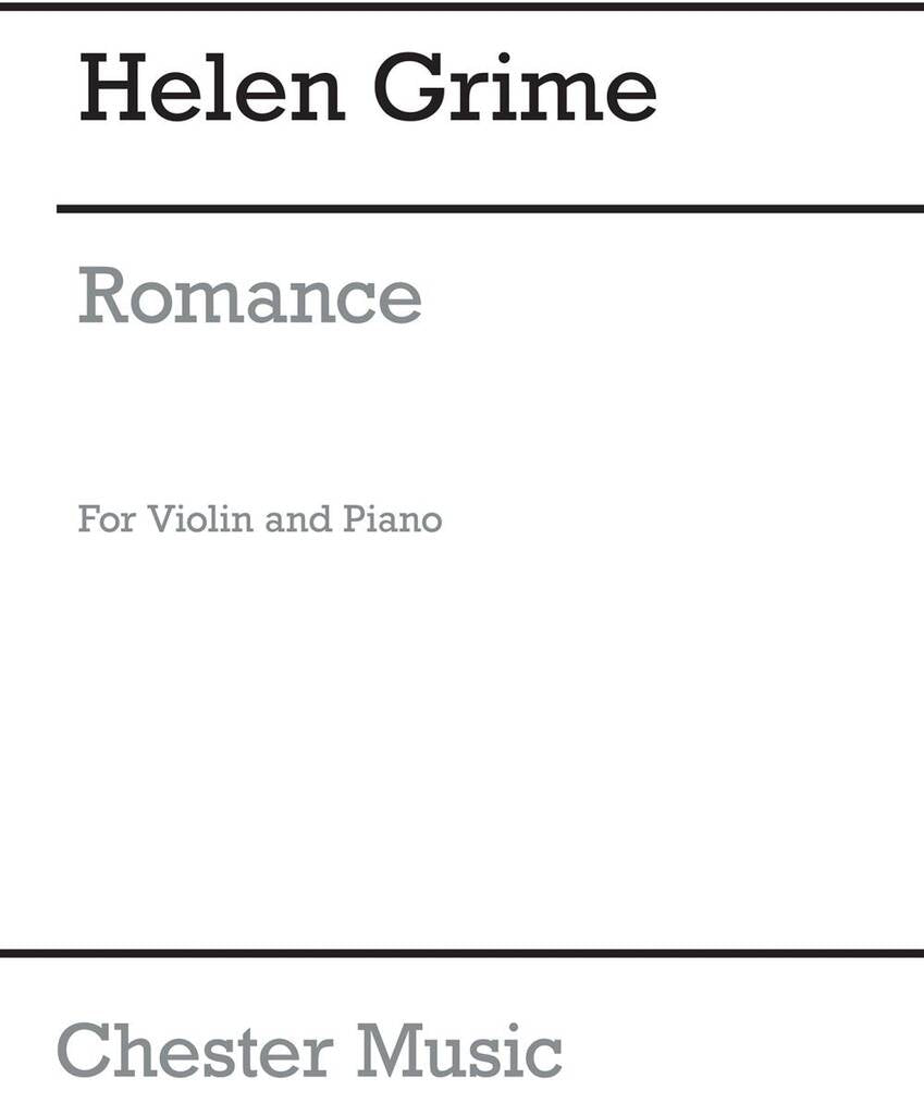 Grime: Romance for Violin and Piano
