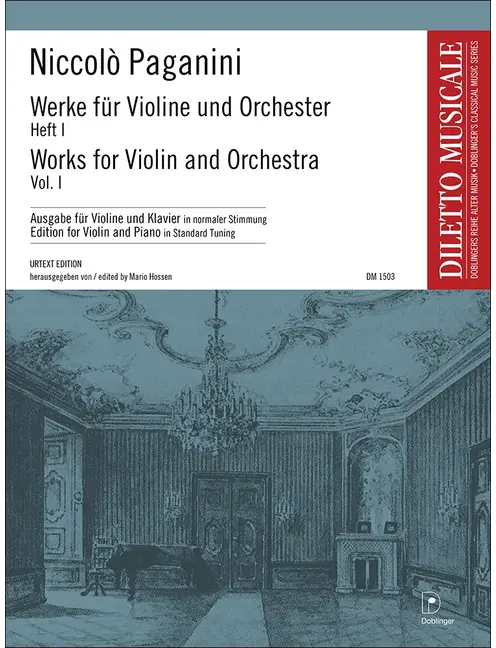 Paganini: Works for Violin and Orchestra - Volume 1