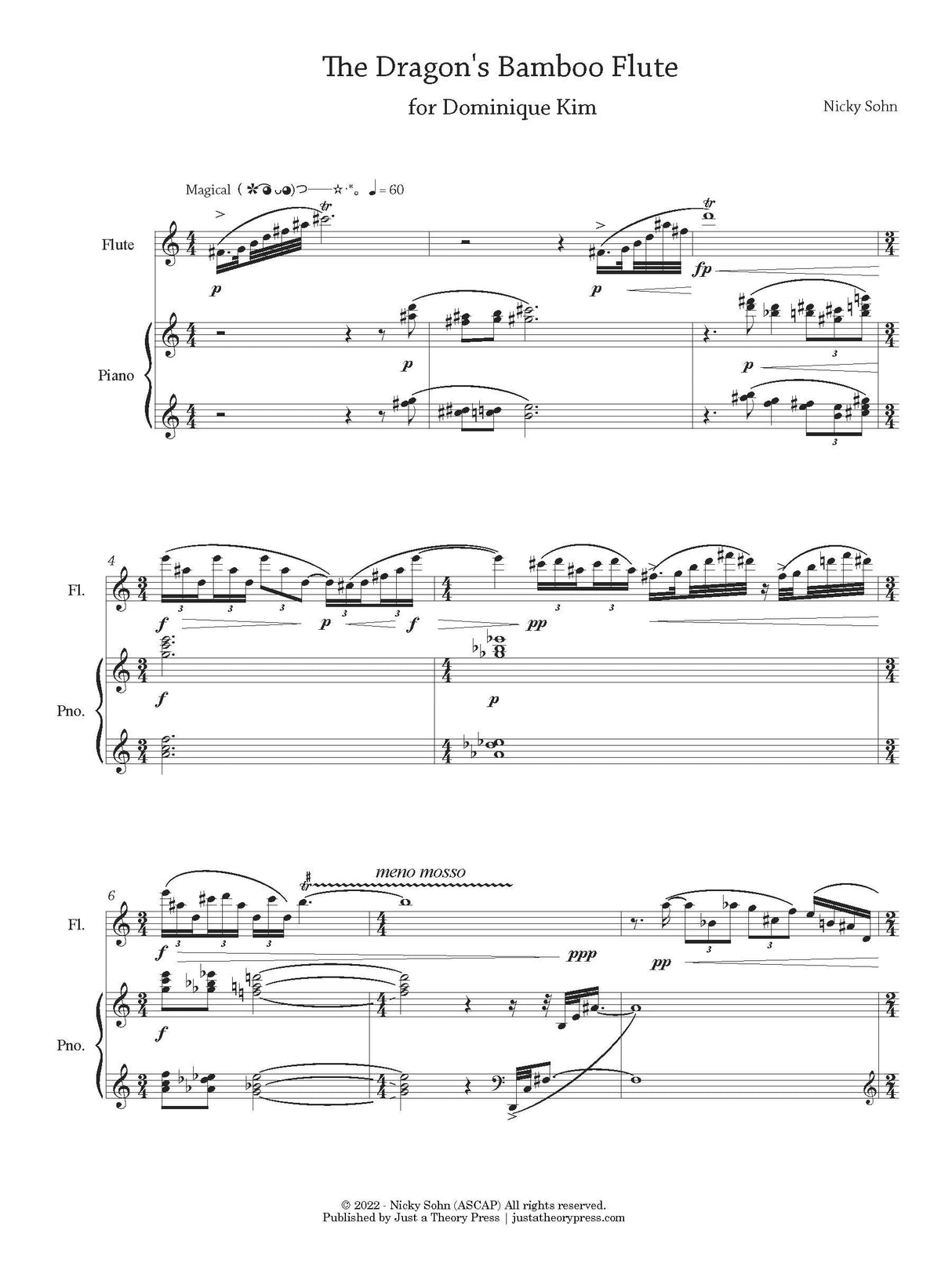 Sohn: The Dragon's Bamboo Flute