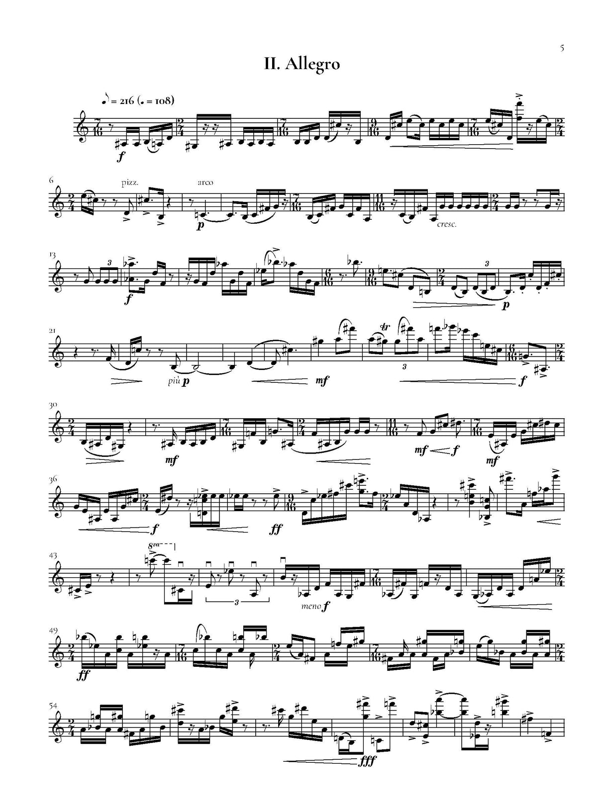 Boykan: Sonata for Solo Violin