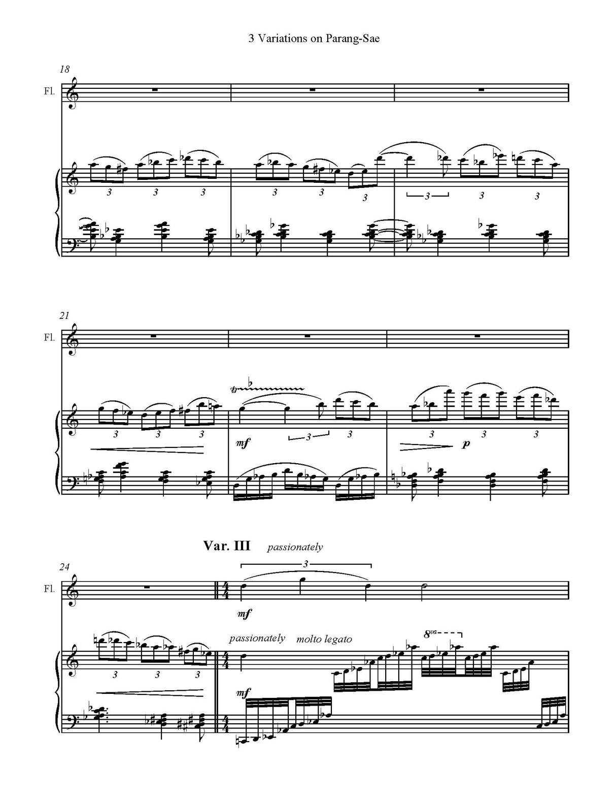 D. Richardson: Variations on Parang-Sae