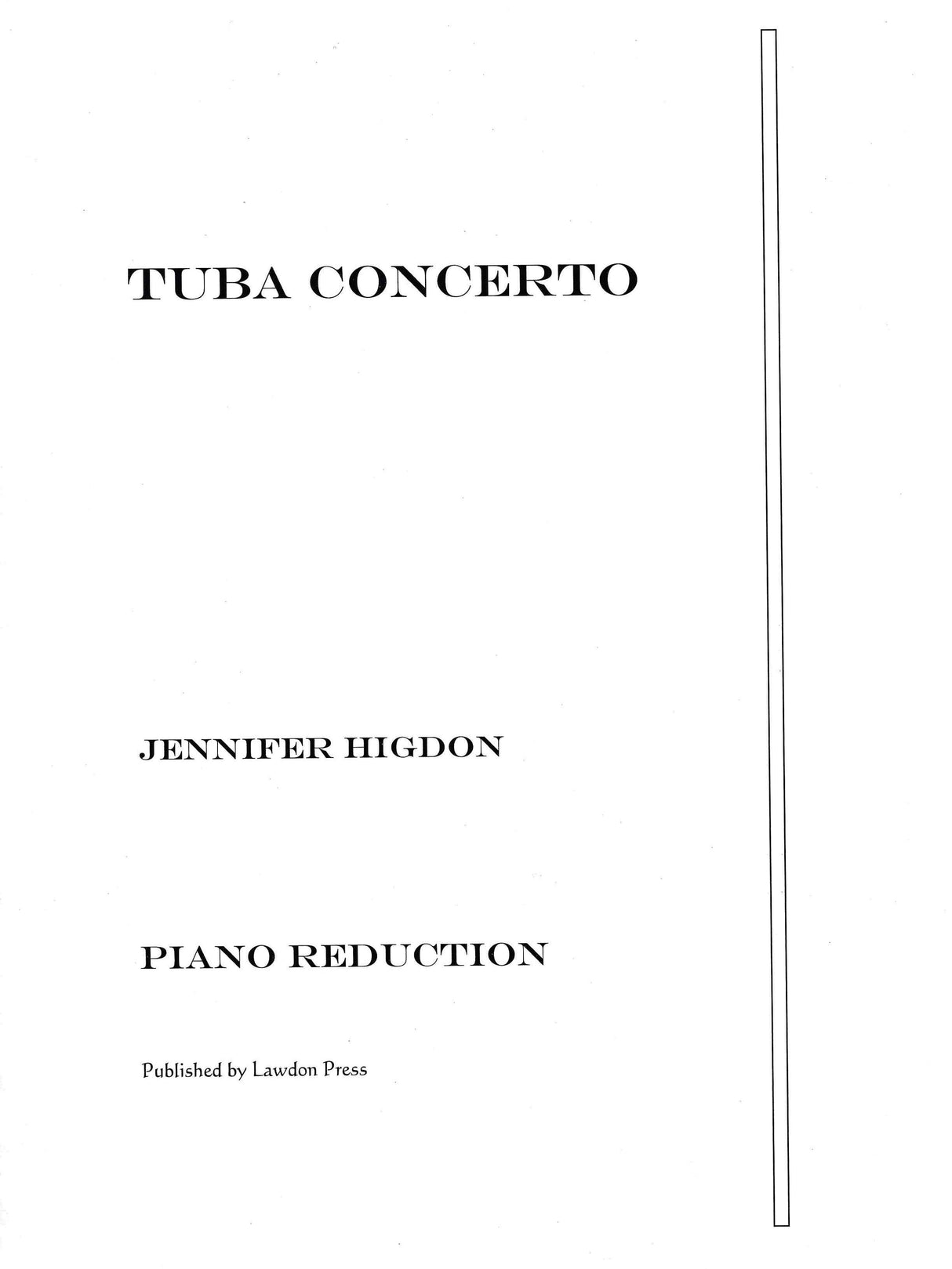 Higdon: Tuba Concerto