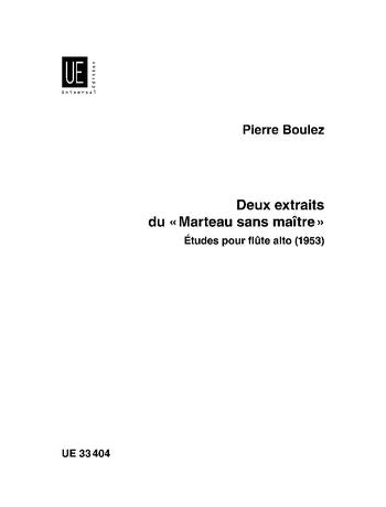 Boulez: 2 Flute Extracts from "Le Marteau sans maître"