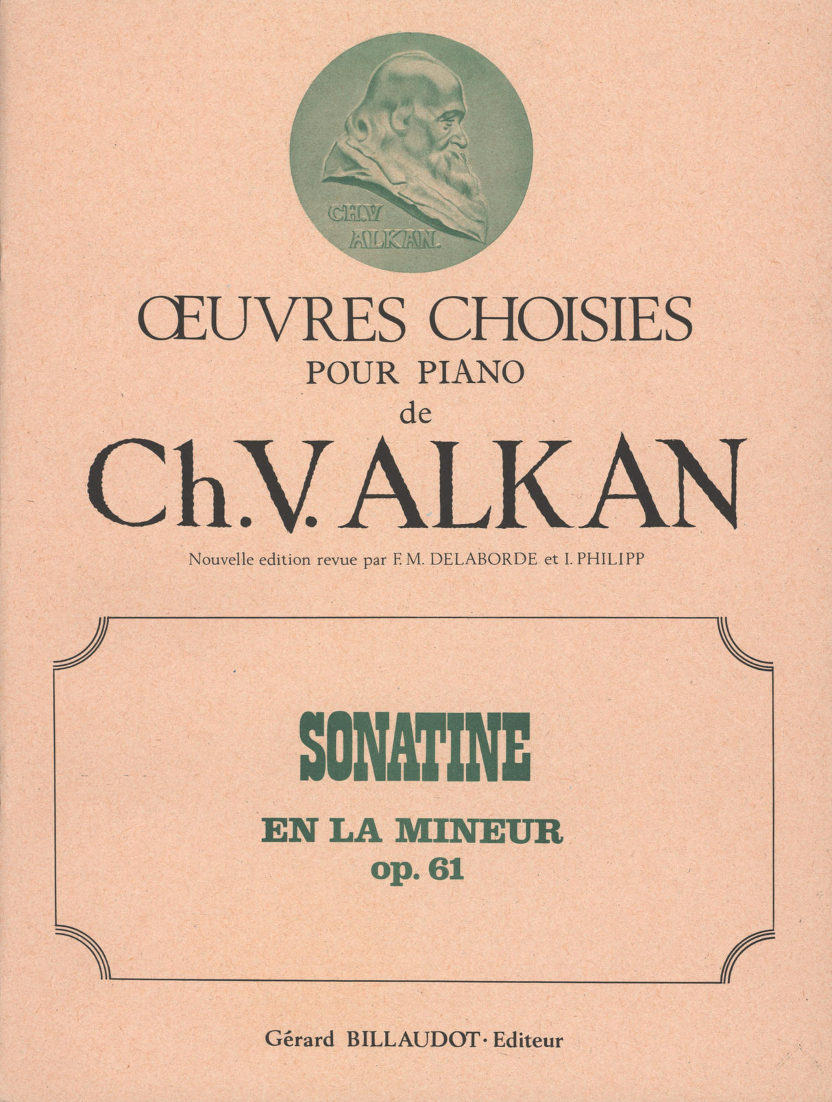 Alkan: Sonatine for Piano in A Minor, Op. 61